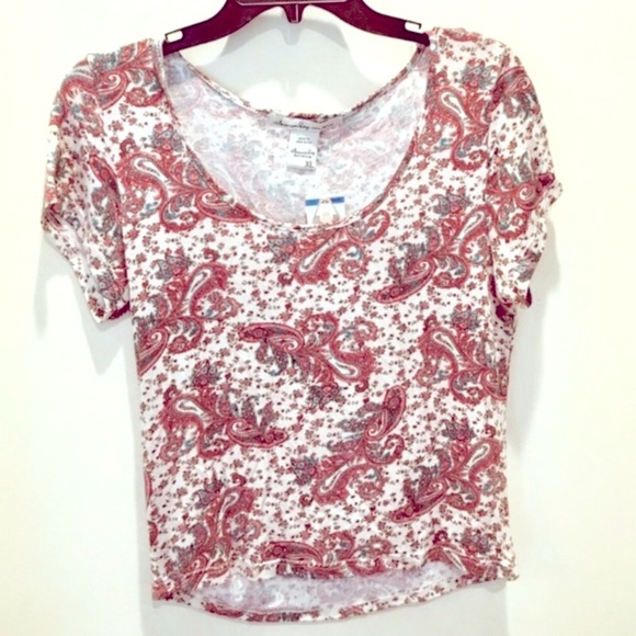 American Rag Tops - Paisley Shirt NWT
